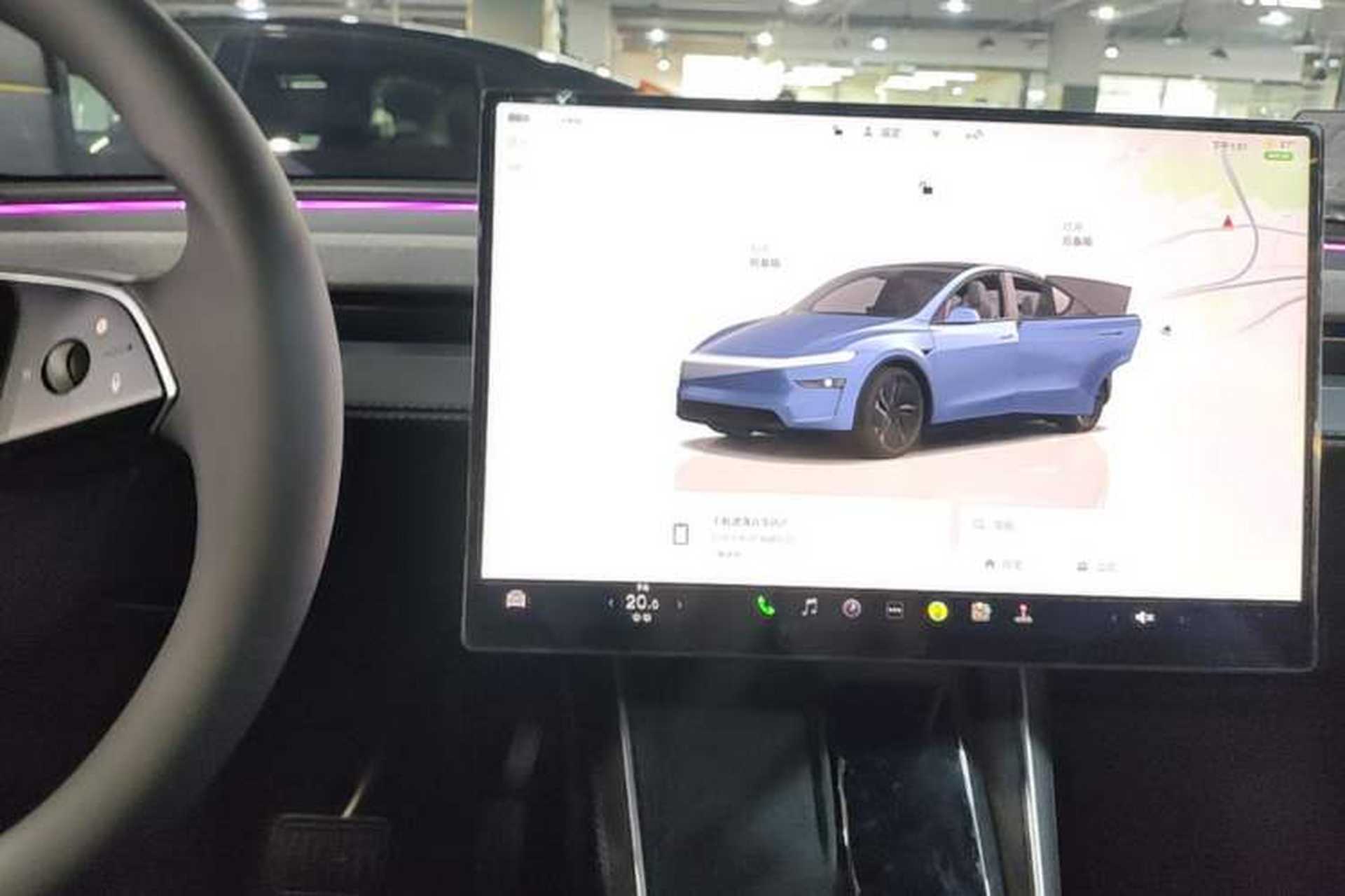 Used Tesla Model Y 2026 Facelifted Long-Range Rear-Drive Model Gear Lever