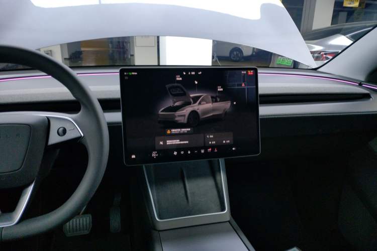 Used Tesla Model Y 2026 Model Long-Range Rear-Wheel-Drive Version Audio And AC Panel
