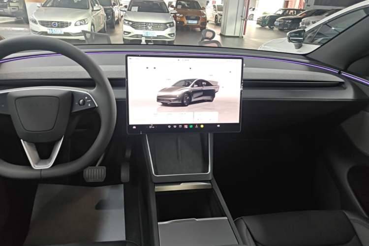 Used Tesla Model Y 2026 Facelifted Long-Range Rear-Drive Model Audio And AC Panel