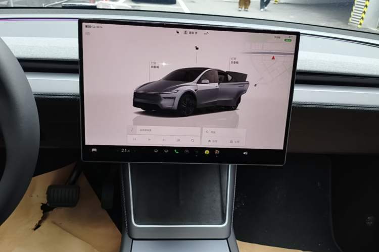 Used Tesla Model Y 2026 Rear-Drive Model Audio And AC Panel