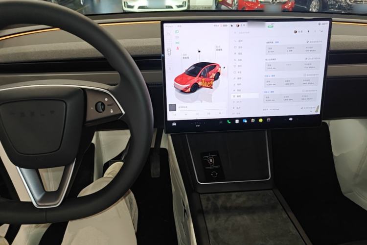 Used Tesla Model Y 2026 Rear-Drive Model Center Console