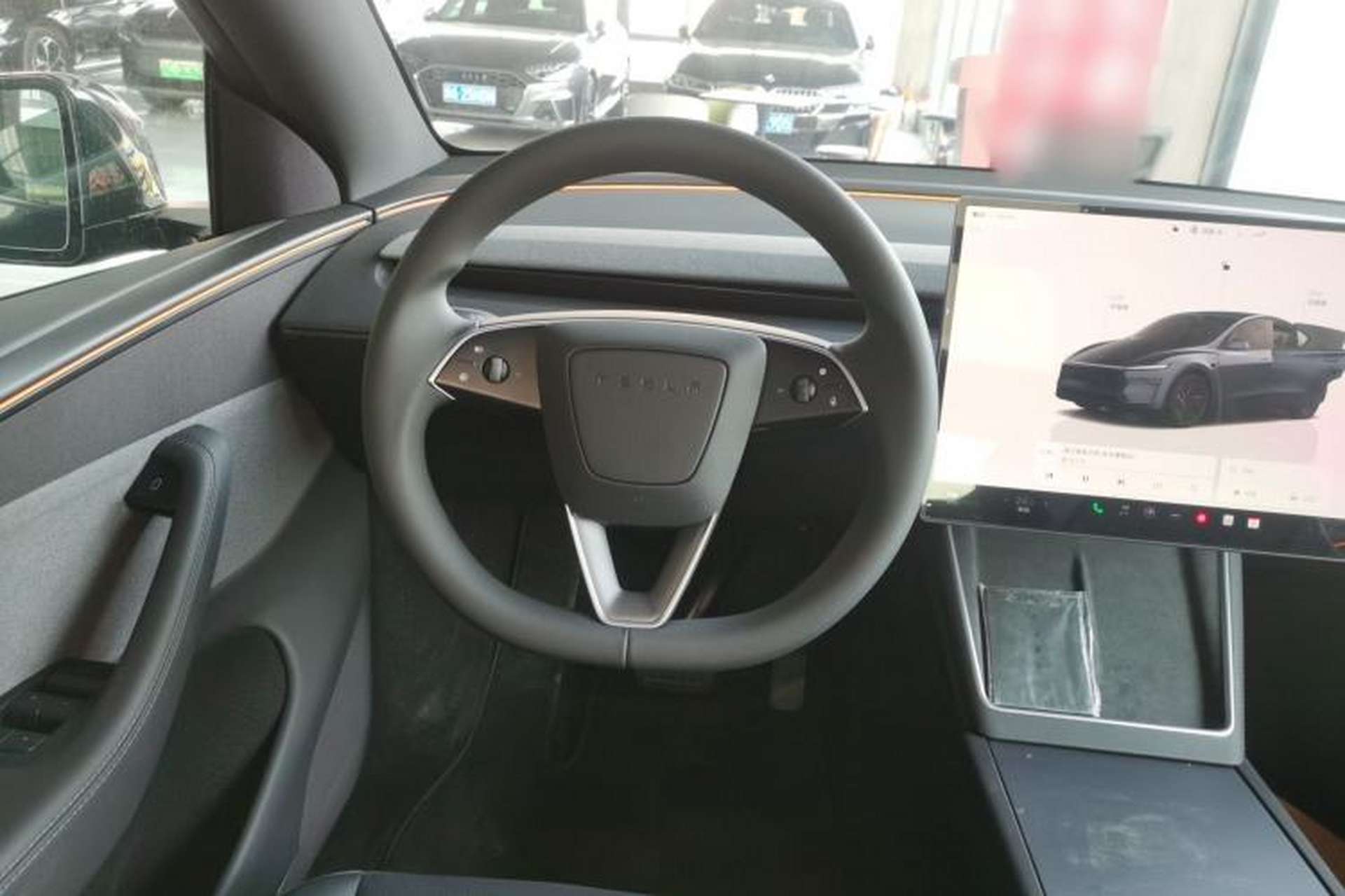 Used Tesla Model Y 2026 Rear-Drive Model Steering Wheel