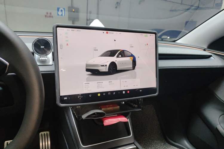 Used Tesla Model Y 2026 Model Long-Range Rear-Wheel-Drive Version Audio And AC Panel