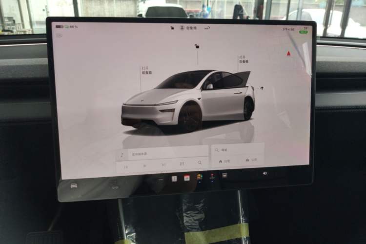 Used Tesla Model Y 2026 Rear-Drive Model Audio And AC Panel