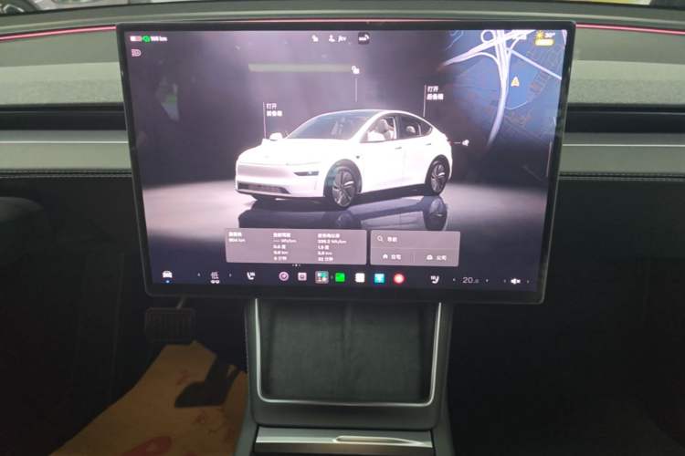 Used Tesla Model Y 2026 Rear-Drive Model Audio And AC Panel