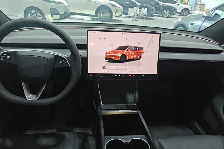 Used Tesla Model Y 2026 Rear-Drive Model Audio And AC Panel