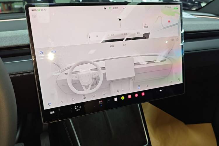 Used Tesla Model Y 2026 Rear-Drive Model Audio And AC Panel