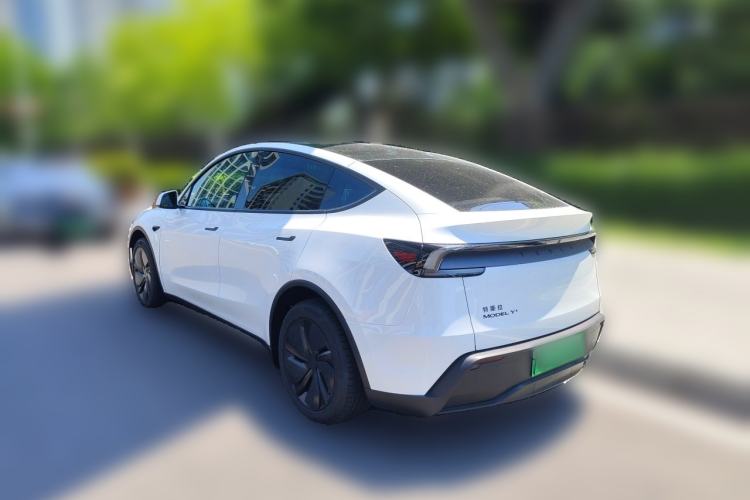 Used Tesla Model Y 2026 Long-Range All-Wheel-Drive Model Rear Left 45 Deg