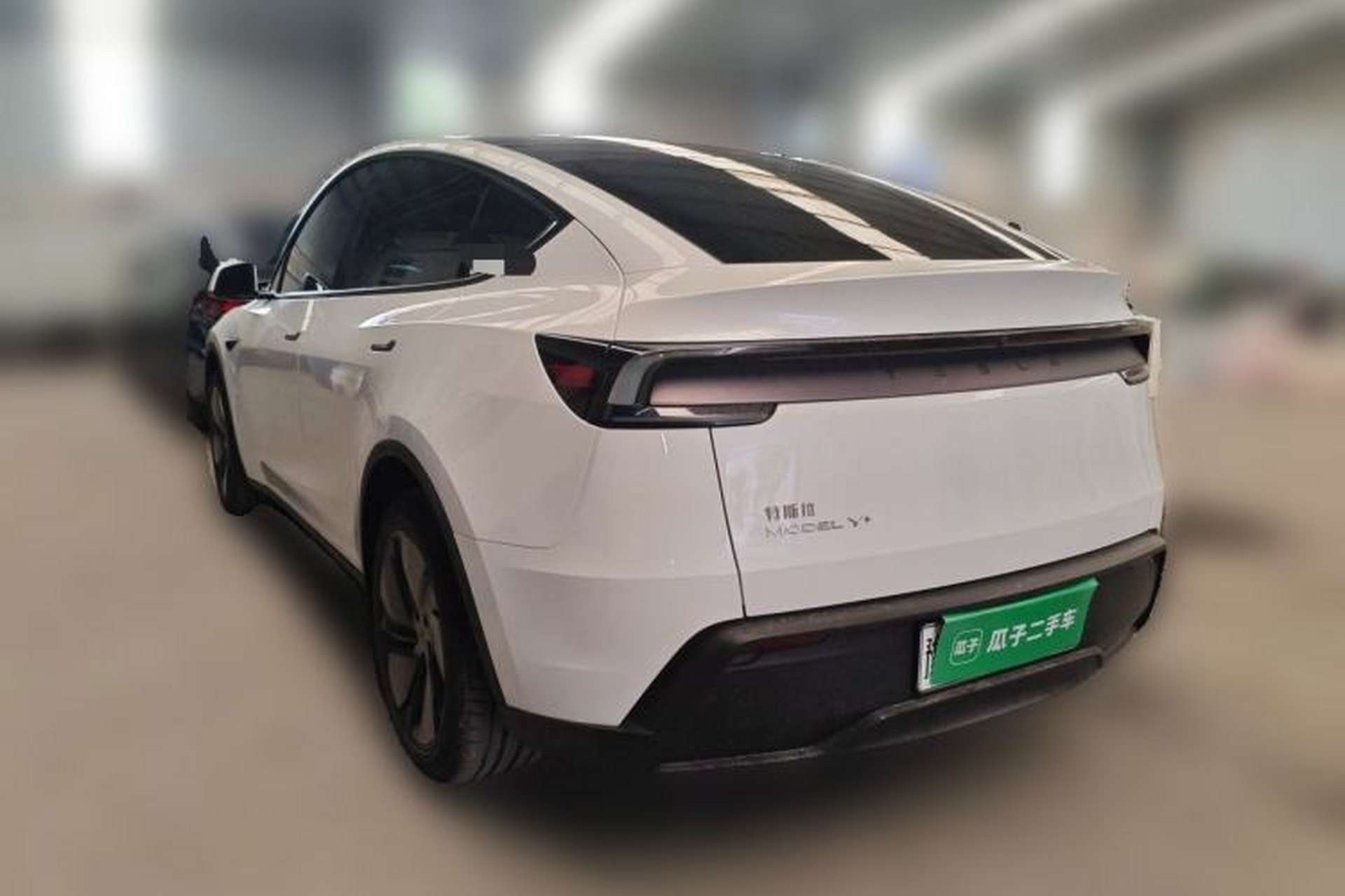 Used Tesla Model Y 2026 Facelifted Long-Range Rear-Drive Model Rear Left 45 Deg
