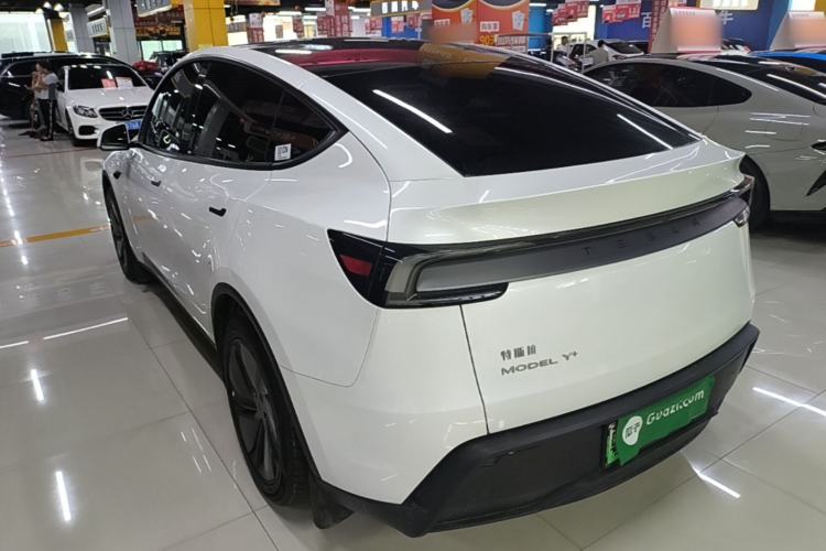 Used Tesla Model Y 2026 Long-Range All-Wheel-Drive Model Rear Left 45 Deg