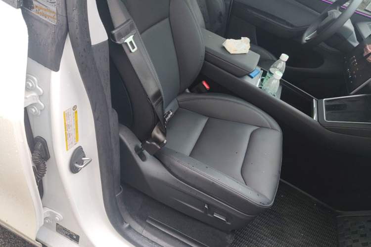 Used Tesla Model Y 2026 Model Long-Range Rear-Wheel-Drive Version Right Front Seat