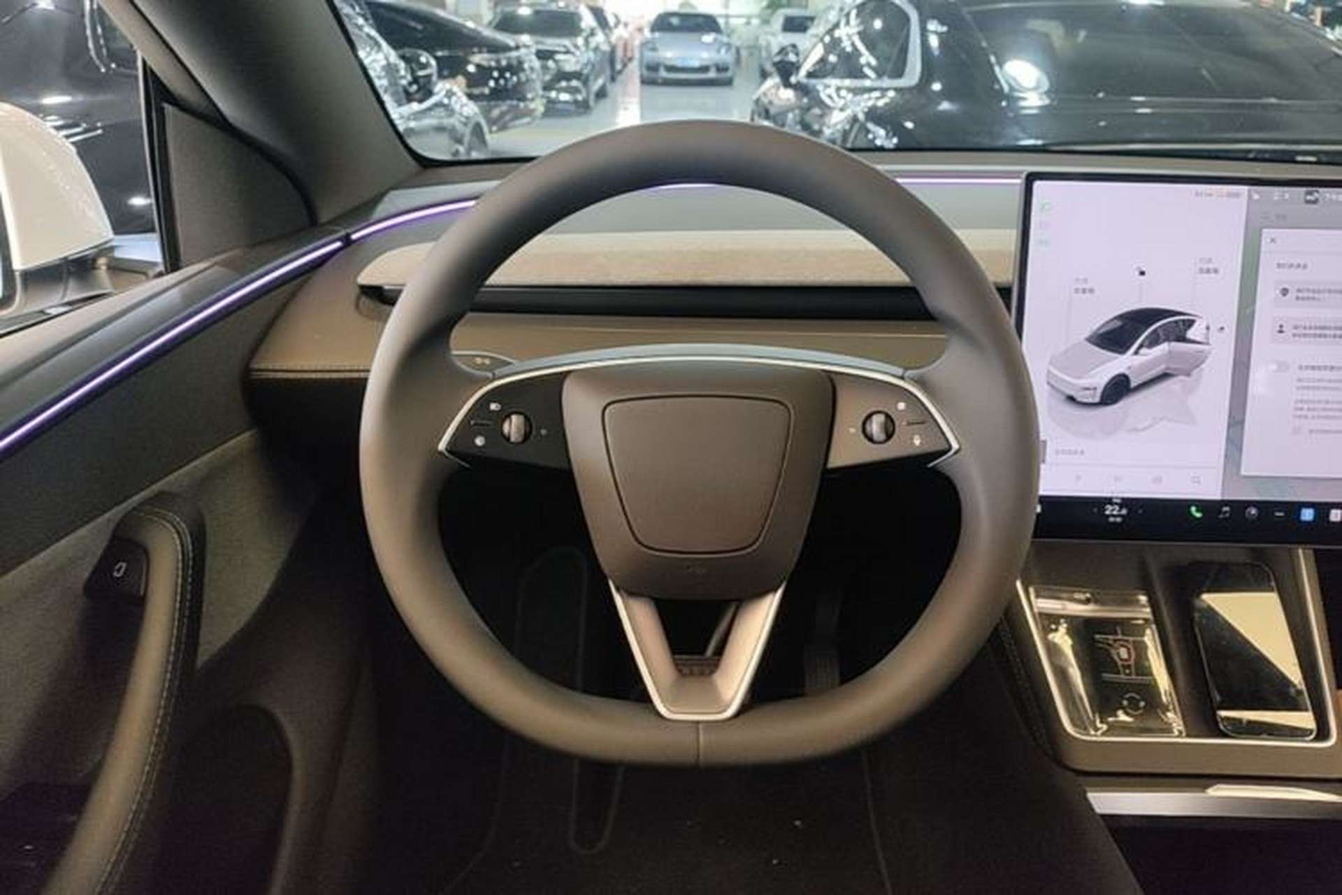 Used Tesla Model Y 2026 Rear-Drive Model Steering Wheel