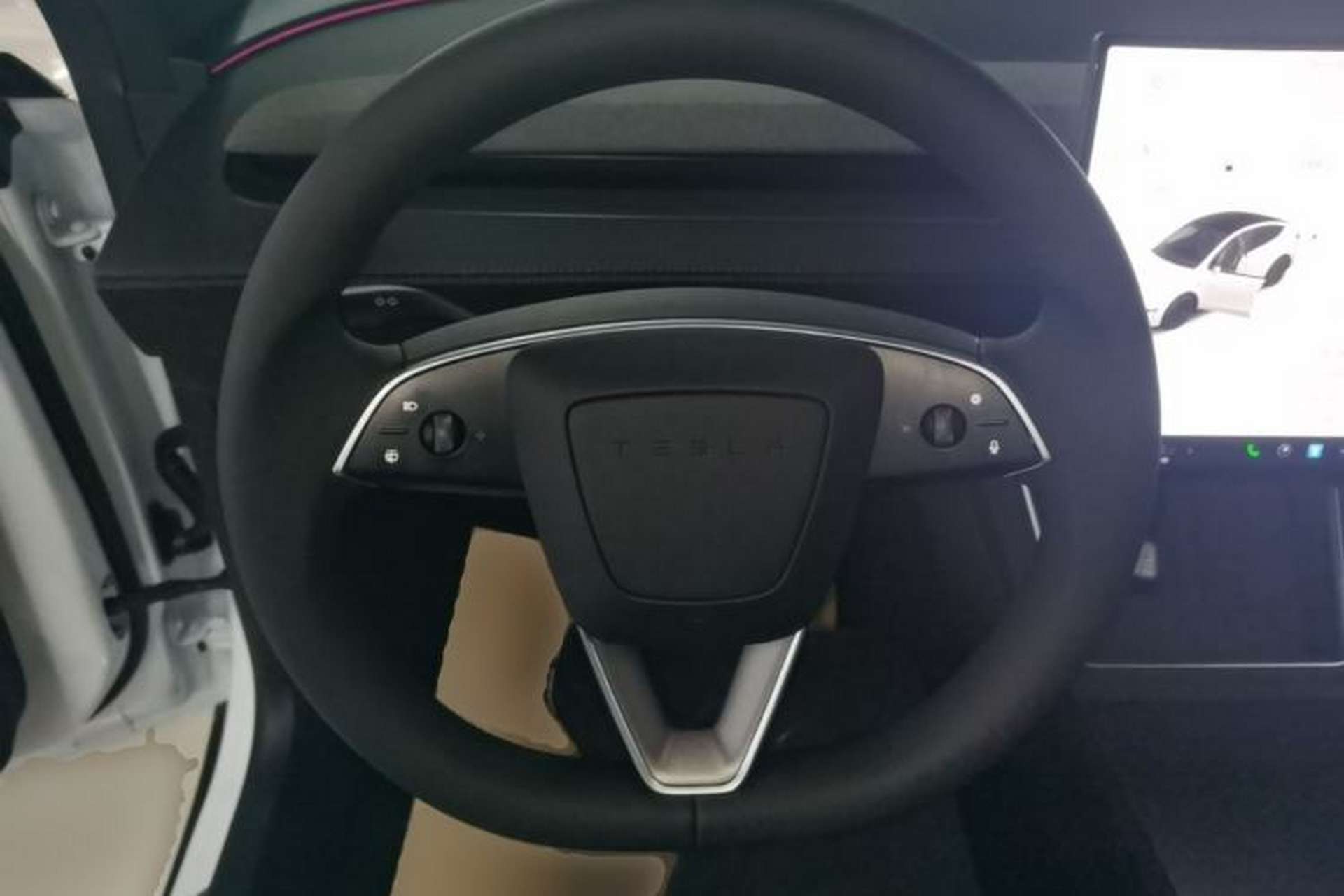 Used Tesla Model Y 2026 Rear-Drive Model Steering Wheel