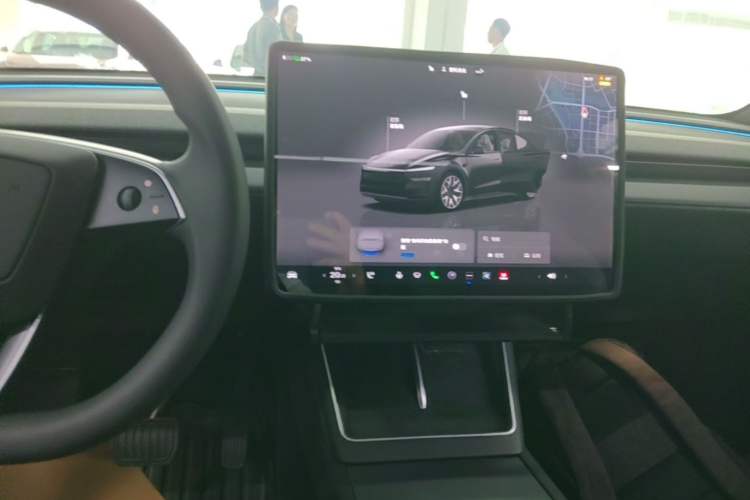 Used Tesla Model Y L 2025 Model Long-Range All-Wheel-Drive Version Audio And AC Panel