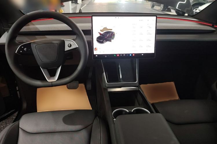 Used Tesla Model Y L 2025 Model Long-Range All-Wheel-Drive Version Center Console