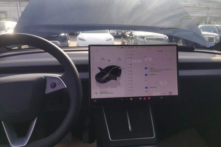 Used Tesla Model Y L 2025 Model Long-Range All-Wheel-Drive Version Gear Lever