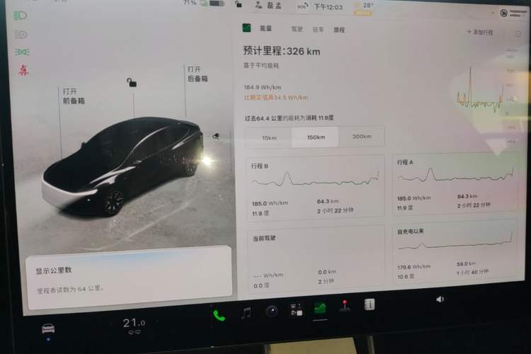 Used Tesla Model Y L 2025 Model Long-Range All-Wheel-Drive Version Instrument Cluster