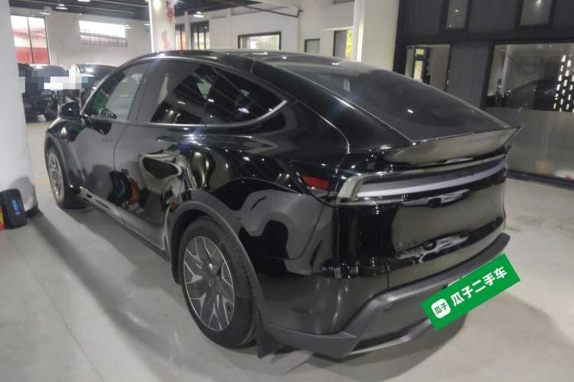 Used Tesla Model Y L 2025 Model Long-Range All-Wheel-Drive Version Rear Left 45 Deg