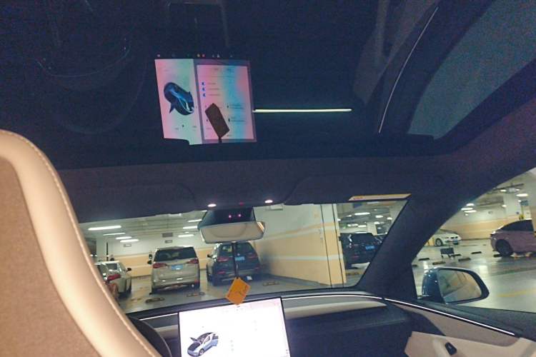 Used Tesla Model Y L 2025 Model Long-Range All-Wheel-Drive Version Headliner