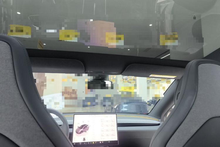 Used Tesla Model Y L 2025 Model Long-Range All-Wheel-Drive Version Headliner