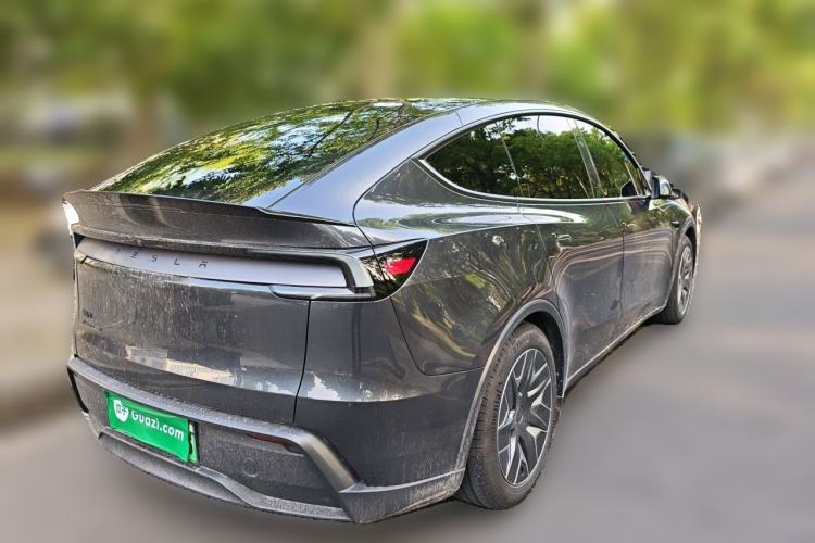 Used Tesla Model Y L 2025 Model Long-Range All-Wheel-Drive Version Rear Right 45 Deg