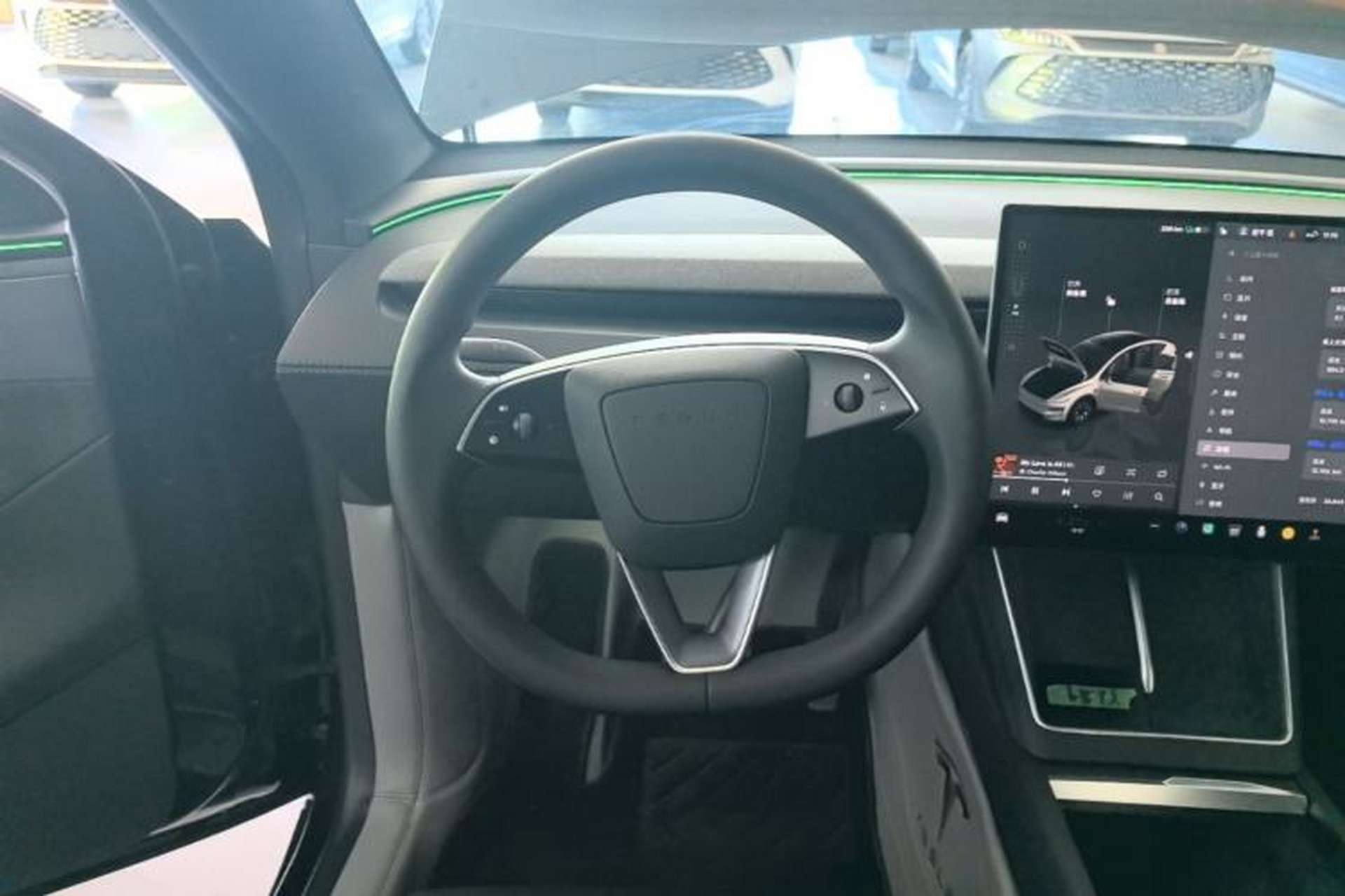 Used Tesla Model Y L 2025 Model Long-Range All-Wheel-Drive Version Steering Wheel