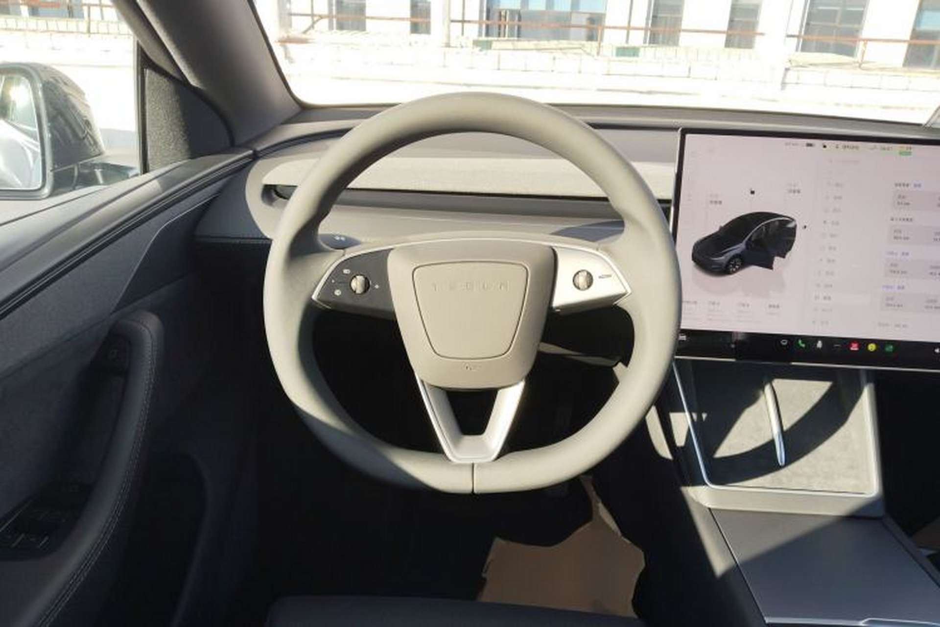 Used Tesla Model Y L 2025 Model Long-Range All-Wheel-Drive Version Steering Wheel