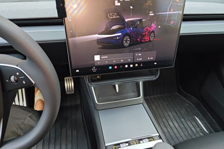 Used Tesla Model Y L 2025 Model Long-Range All-Wheel-Drive Version Audio And AC Panel