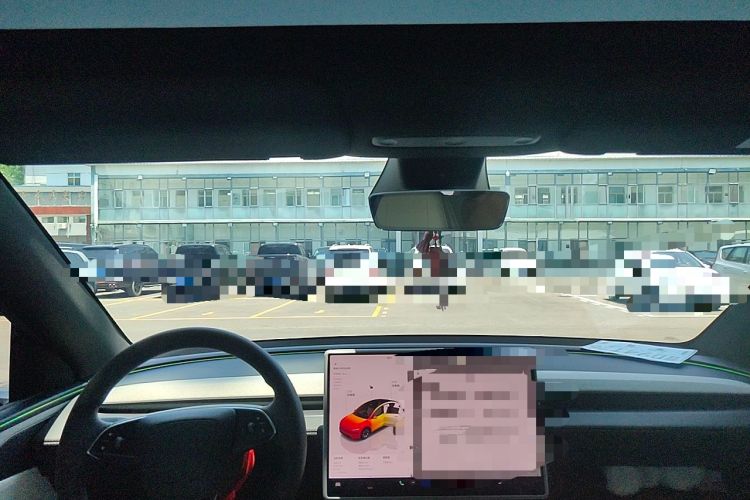 Used Tesla Model Y L 2025 Model Long-Range All-Wheel-Drive Version Headliner