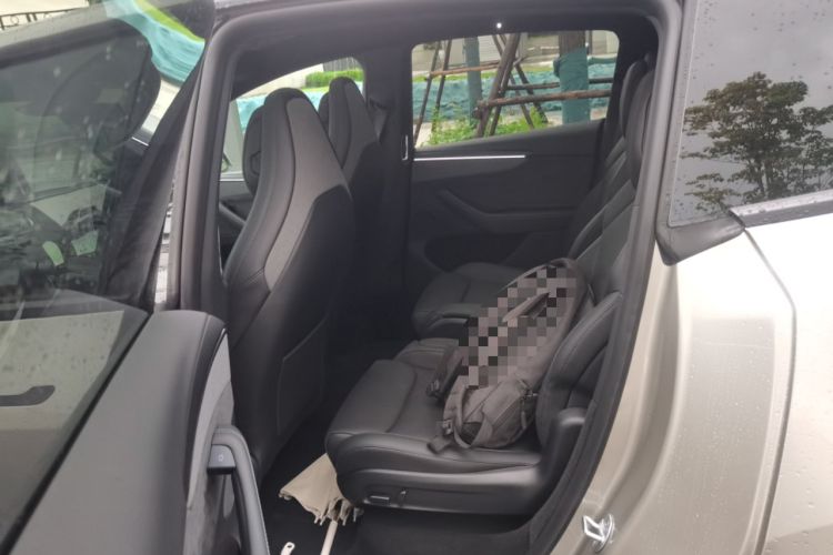 Used Tesla Model Y L 2025 Model Long-Range All-Wheel-Drive Version Left Rear Seat