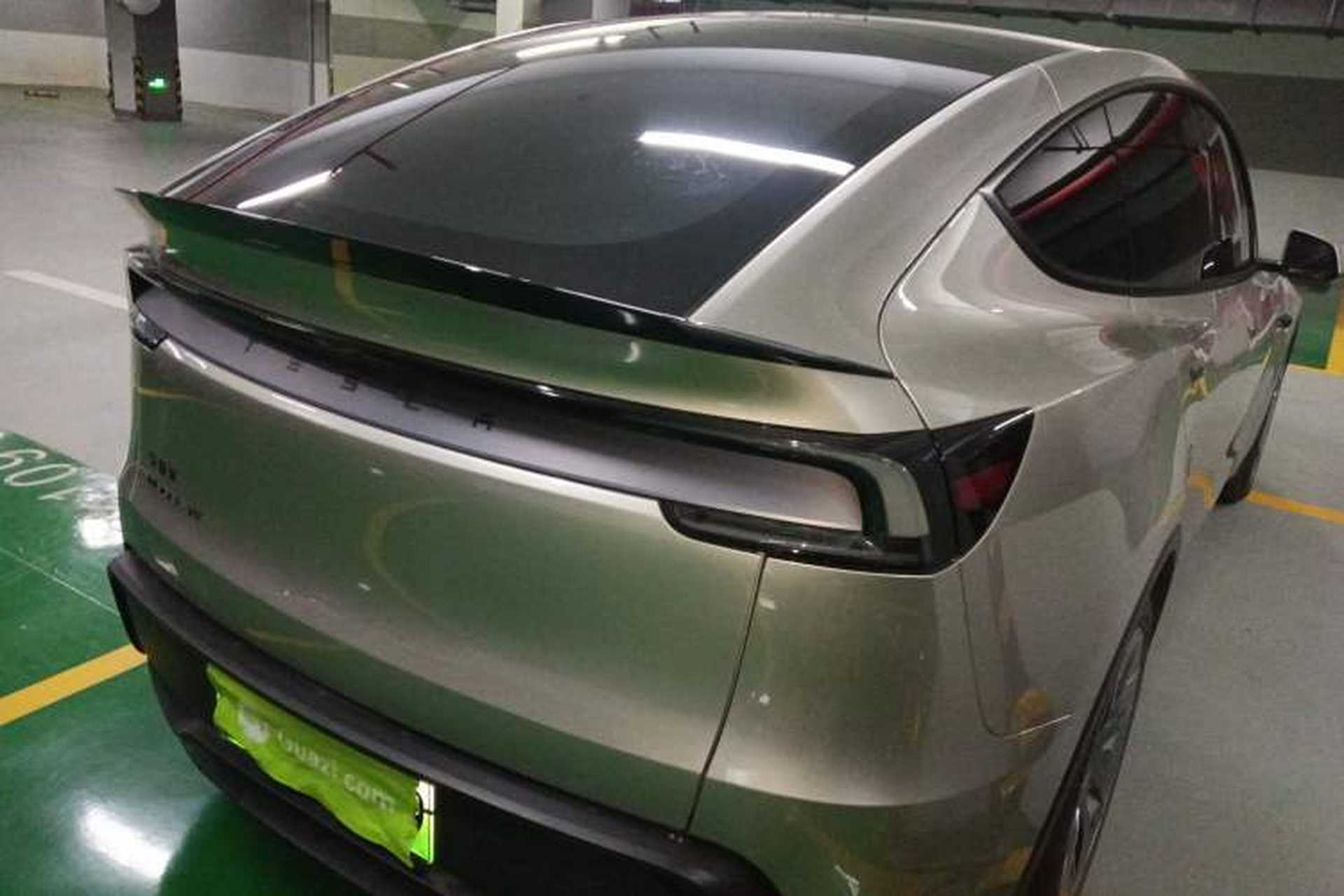 Used Tesla Model Y L 2025 Model Long-Range All-Wheel-Drive Version Rear Right 45 Deg