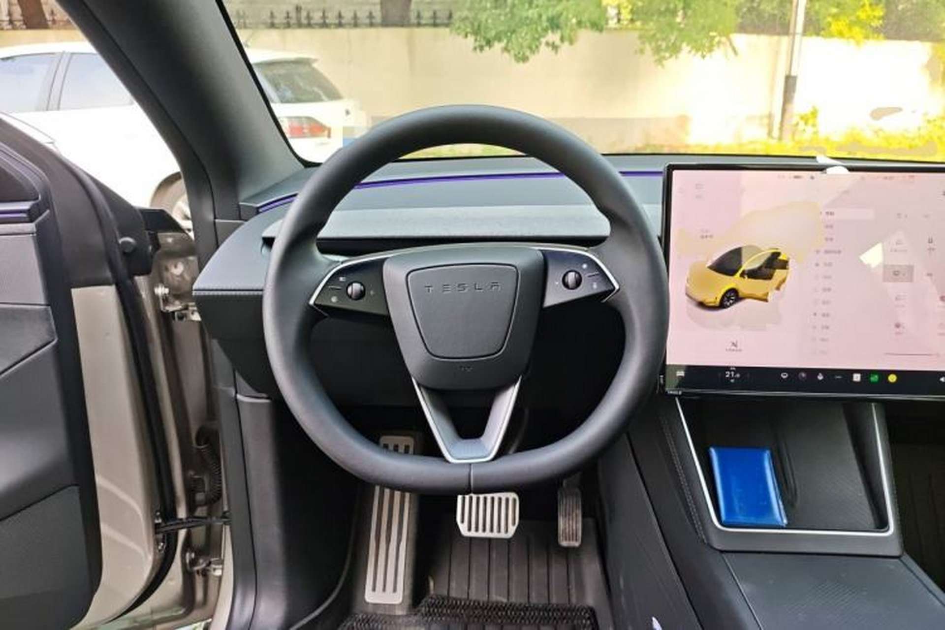 Used Tesla Model Y L 2025 Model Long-Range All-Wheel-Drive Version Steering Wheel