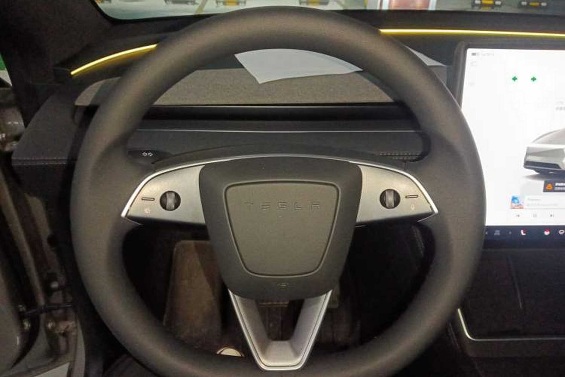 Used Tesla Model Y L 2025 Model Long-Range All-Wheel-Drive Version Steering Wheel