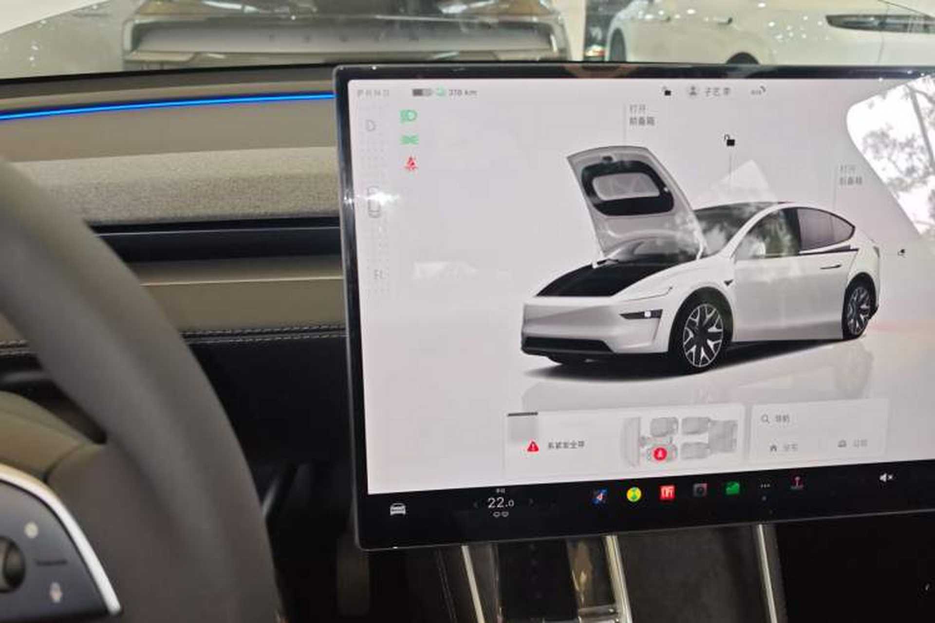Used Tesla Model Y L 2025 Model Long-Range All-Wheel-Drive Version Gear Lever