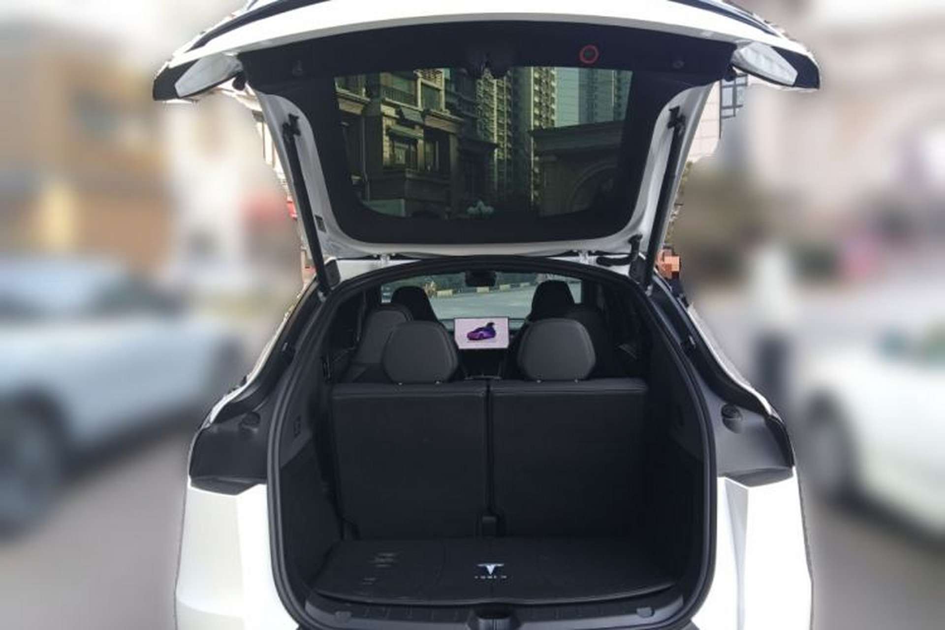 Used Tesla Model Y L 2025 Model Long-Range All-Wheel-Drive Version Trunk