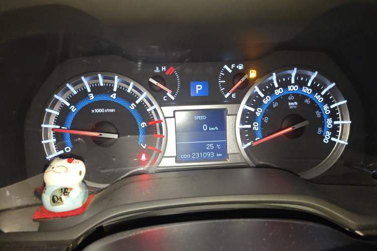 Used Toyota 4Runner 2017 4.0 Four-Wheel Drive SR5 Premium U.S. Specification Instrument Cluster