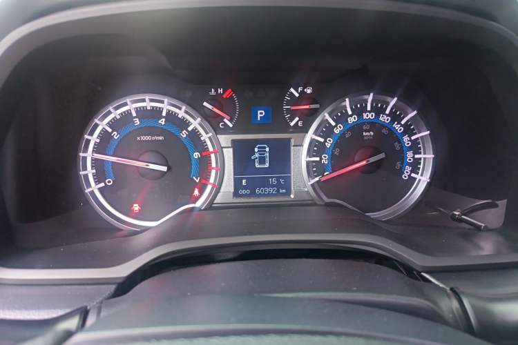 Used Toyota 4Runner 2018 4.0L SR5 Sunroof U.S. Specification Instrument Cluster