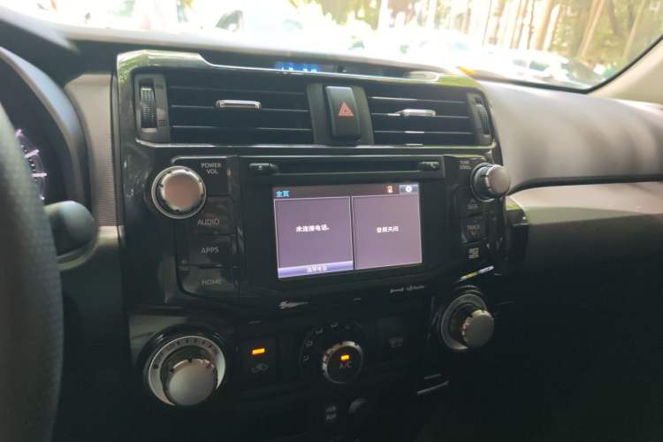 Used Toyota 4Runner 2018 4.0L LTD U.S. Specification Audio And AC Panel