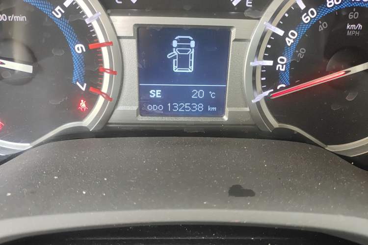 Used Toyota 4Runner  Odometer Close Up