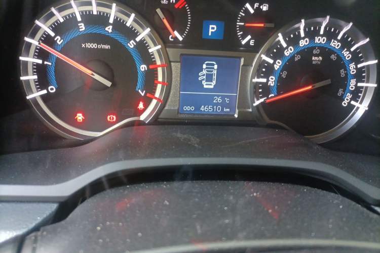 Used Toyota 4Runner  Odometer Close Up