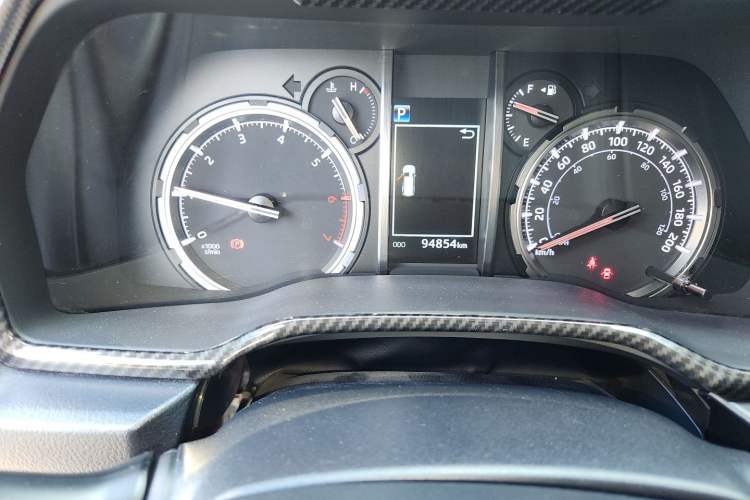 Used Toyota 4Runner  Odometer Close Up