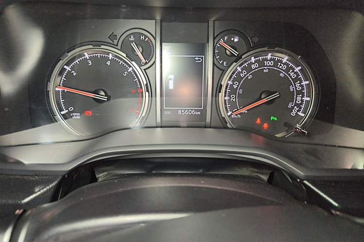 Used Toyota 4Runner  Odometer Close Up