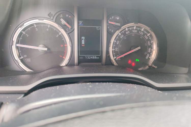 Used Toyota 4Runner  Odometer Close Up