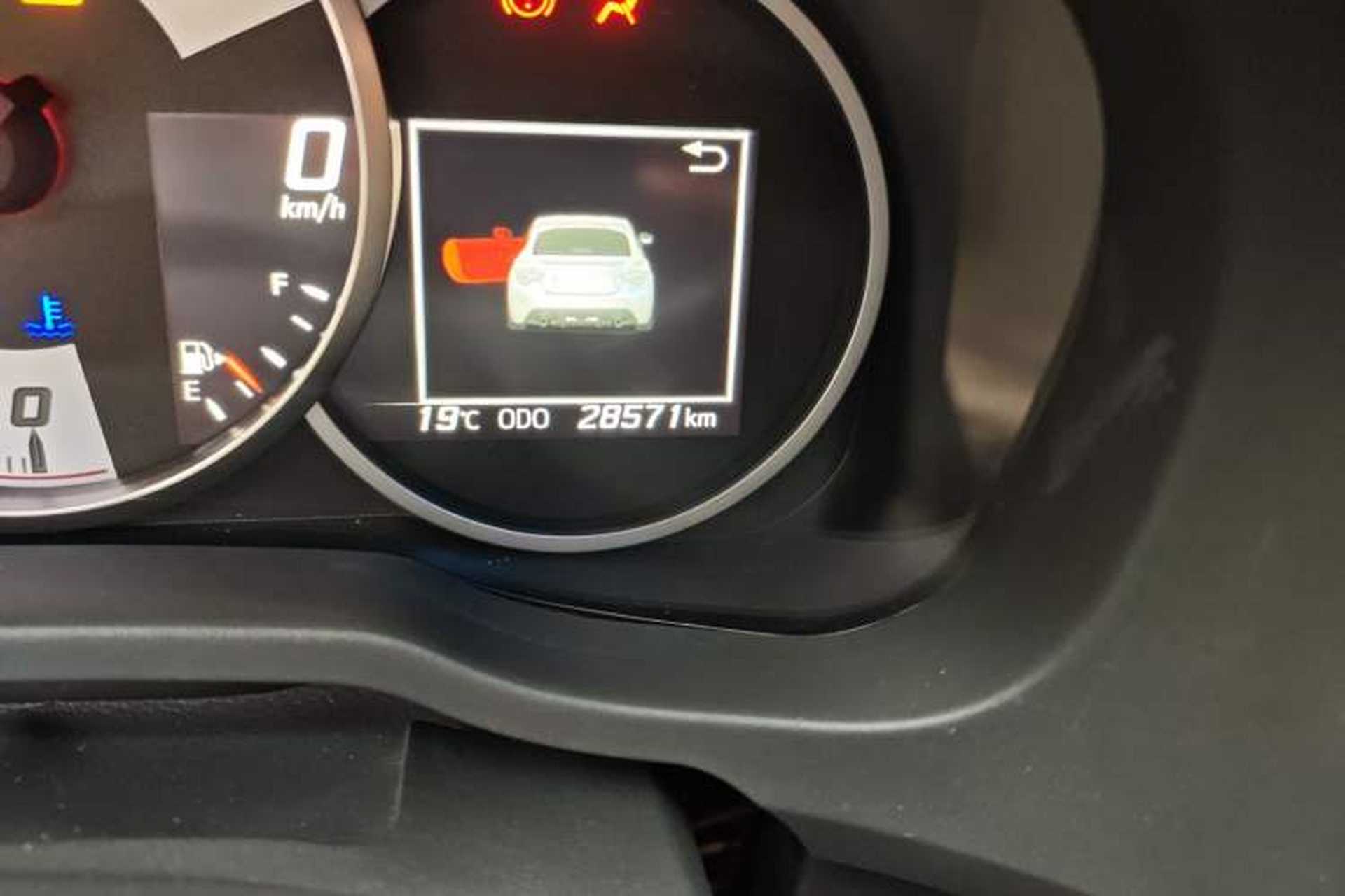 Used Toyota 86 2019 2.0L Manual Luxury Edition Odometer Close Up