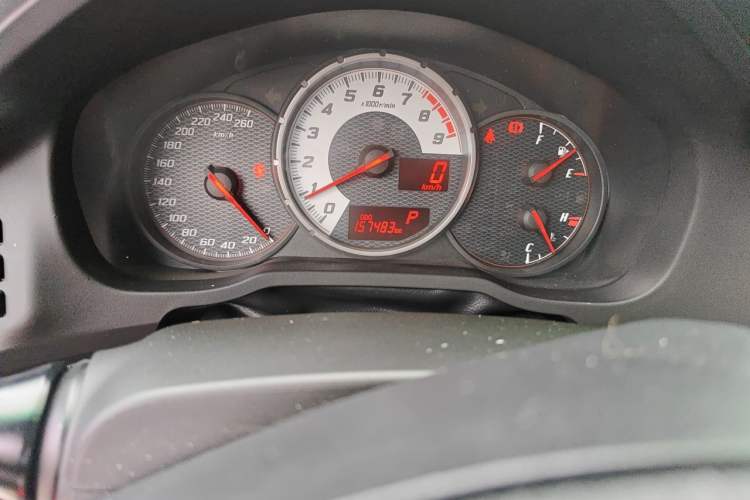 Used Toyota 86 2013 2.0L Automatic Luxury Version Odometer Close Up