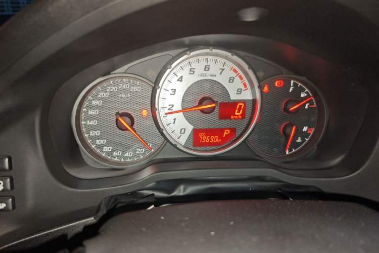 Used Toyota 86 2013 2.0L Automatic Luxury Version Odometer Close Up