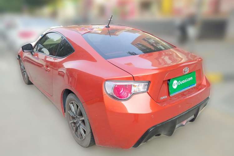 Used Toyota 86 2013 2.0L Automatic Luxury Version Rear Left 45 Deg