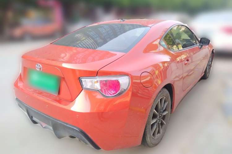 Used Toyota 86 2013 2.0L Automatic Luxury Version Rear Right 45 Deg