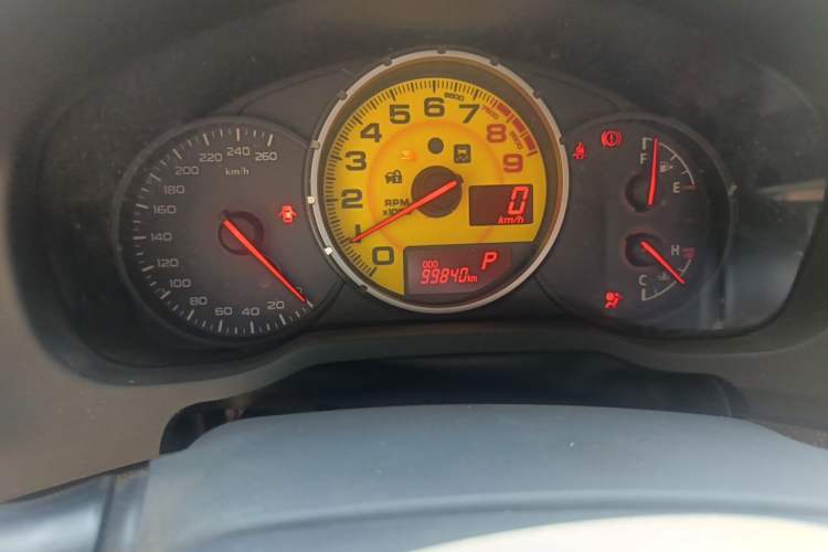 Used Toyota 86 2013 2.0L Automatic Luxury Version Odometer Close Up
