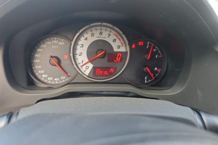 Used Toyota 86 2013 2.0L Automatic Luxury Version Odometer Close Up